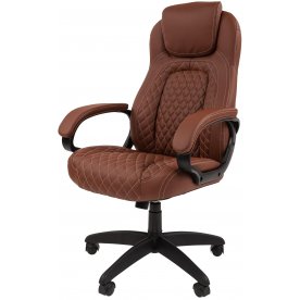 Компьютерное кресло Chairman 432 экопремиум коричневое