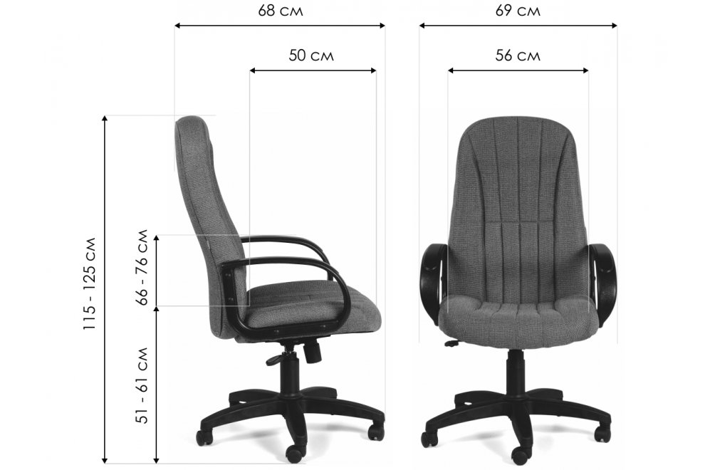 Компьютерное кресло Chairman 685 New 10-356 черное