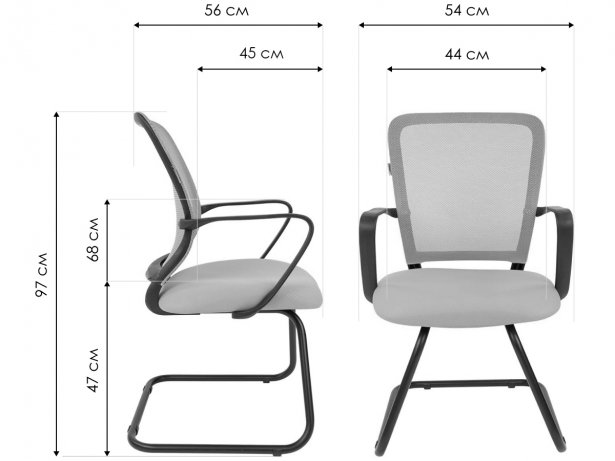 Компьютерное кресло Chairman 698 V tw-01 черное
