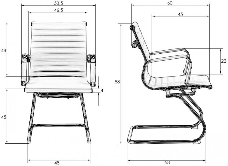 Компьютерное кресло Cody черное
