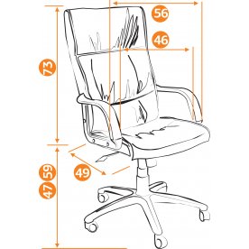 Компьютерное кресло Давос