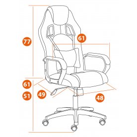 Компьютерное кресло Driver/Драйвер