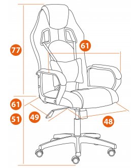 Компьютерное кресло Driver/Драйвер