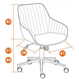 Компьютерное кресло Dublin