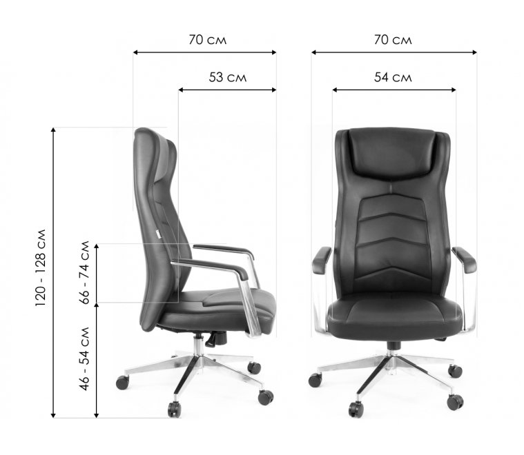 Компьютерное кресло Everprof Parlament черное