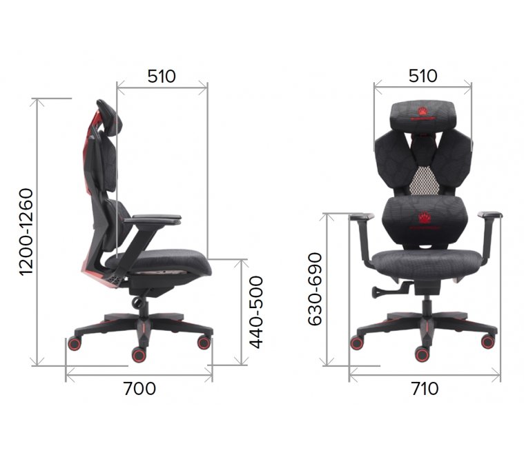 Компьютерное кресло Everprof Tiger сетка черный