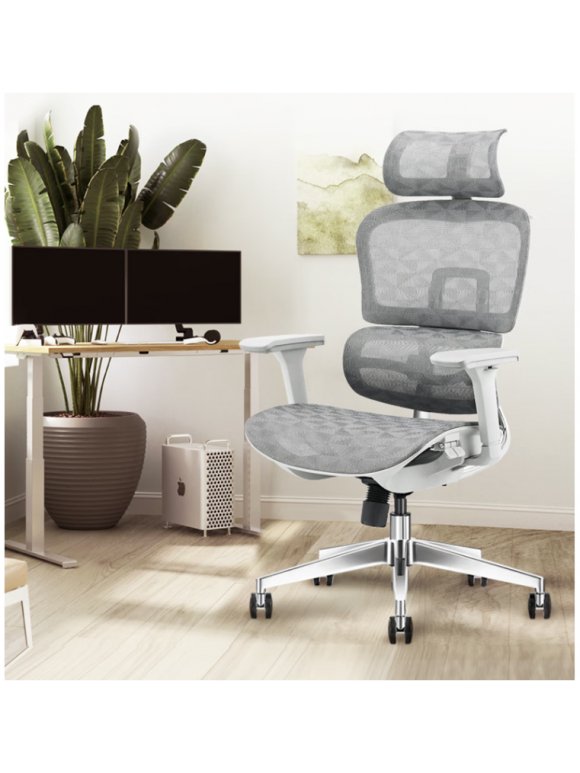 Компьютерное кресло Expert Ergo Sail LBH02W Gray серое