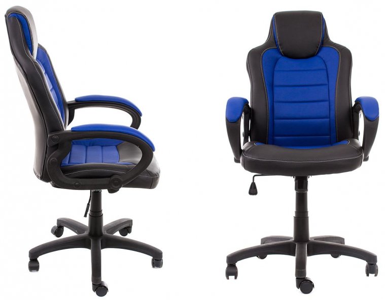 Компьютерное кресло Kadis темно-синее / черное