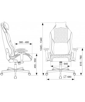 Компьютерное кресло Knight Neon