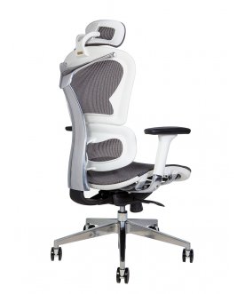 Компьютерное кресло Hero White YS-0810H-T(E+E)W