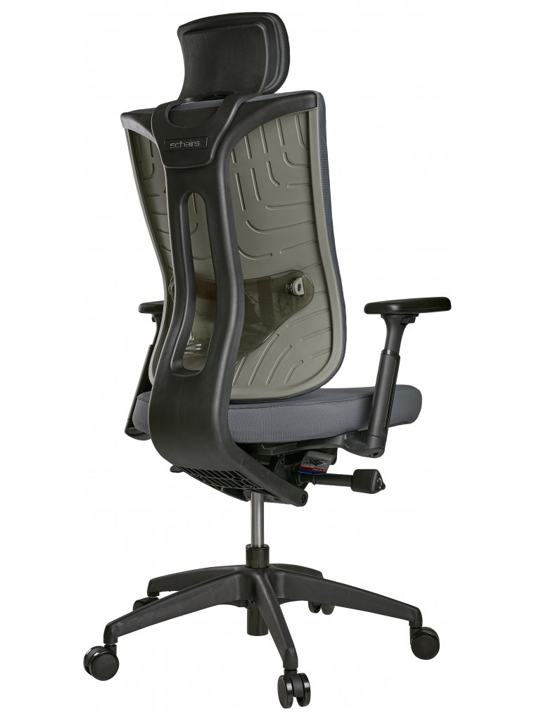 Компьютерное кресло Tone-F01B серое