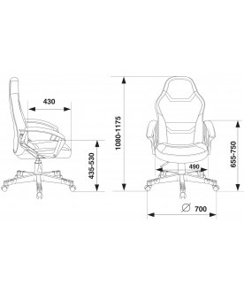 Компьютерное кресло Zombie 10