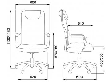 Компьютерное кресло Germes