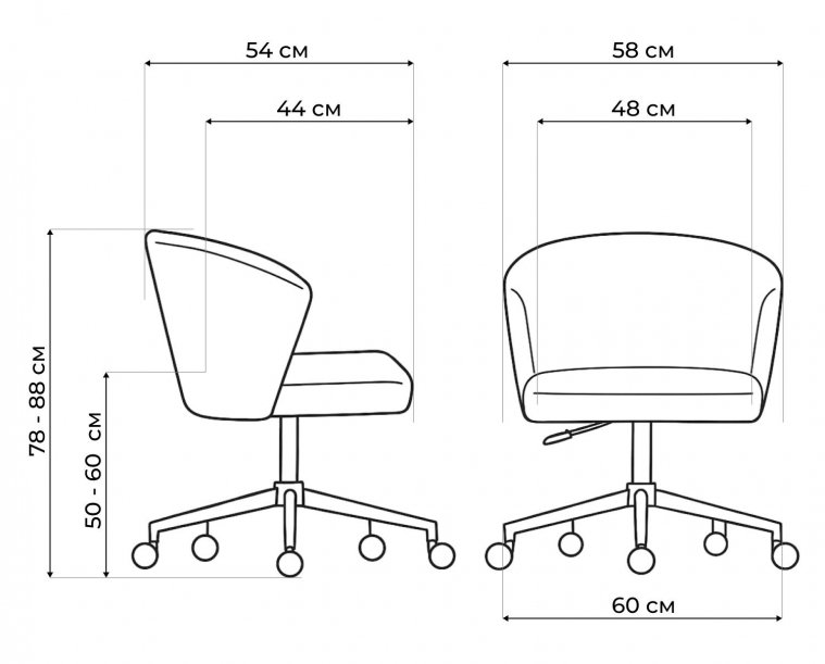 Компьютерное кресло Lika white teddy