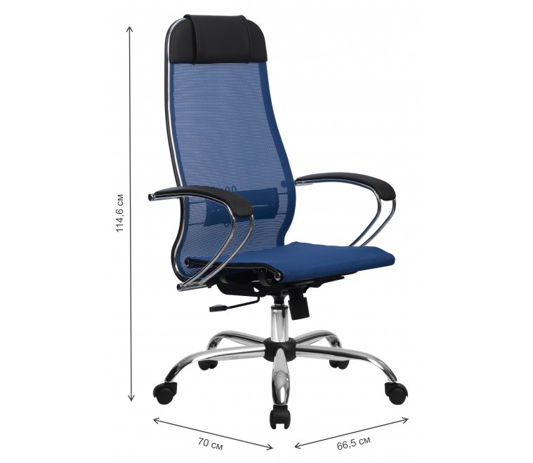 Компьютерное кресло МЕТТА-12 синий