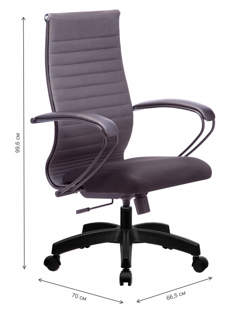 Компьютерное кресло МЕТТА-19 темно-серый