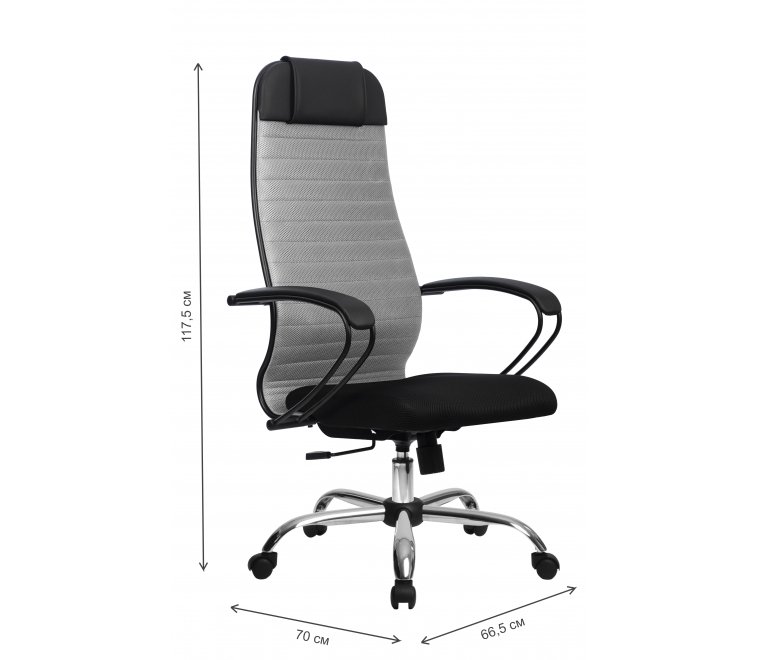 Компьютерное кресло МЕТТА-21 светло-серый