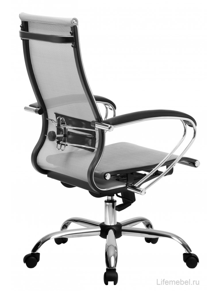 Компьютерное кресло МЕТТА-9 серый / серый