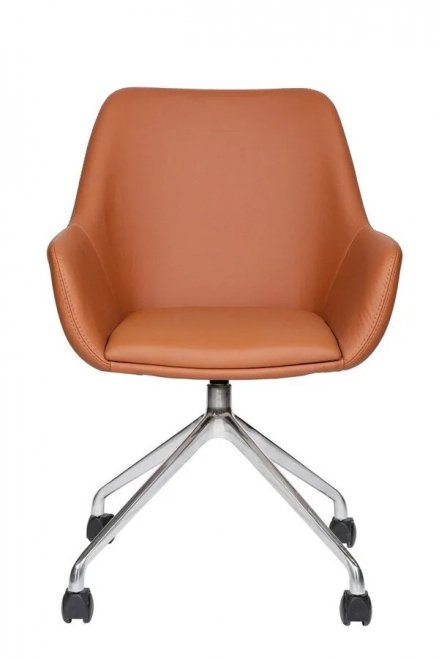 Компьютерное кресло МГ-24 4 луча коричневый