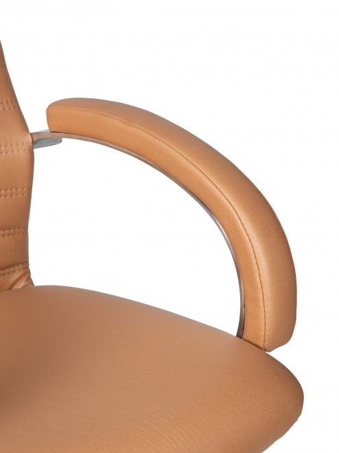 Компьютерное кресло МГ-29 хром коричневый