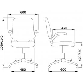 Компьютерное кресло Milan