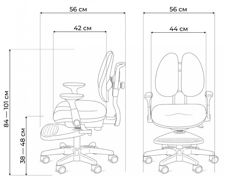 Компьютерное кресло Miracle розовое