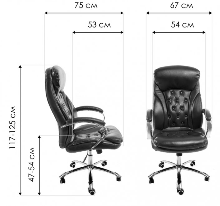 Компьютерное кресло Rich коричневое