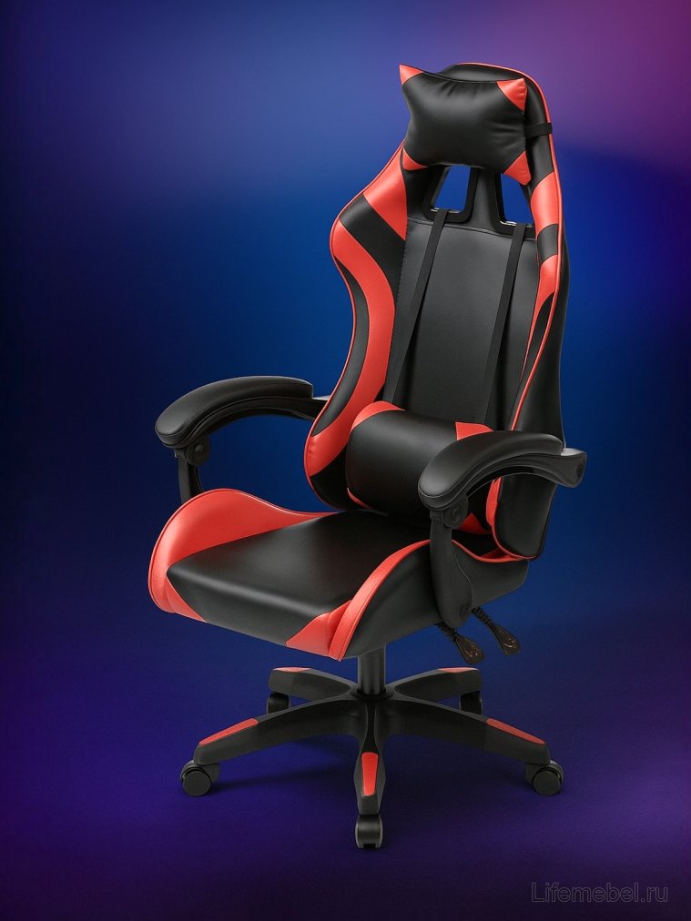 Компьютерное кресло Rodas black / red 62