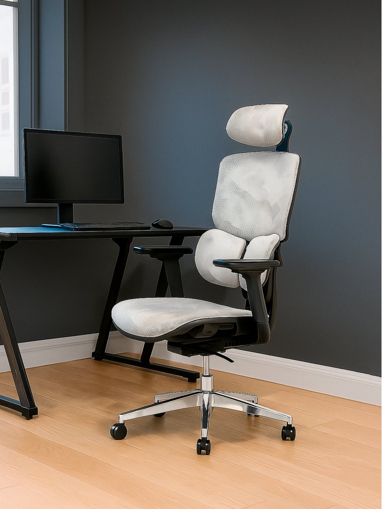 Компьютерное кресло Samur white / black