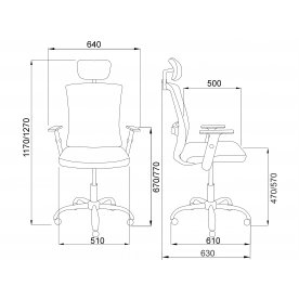 Компьютерное кресло Sirius