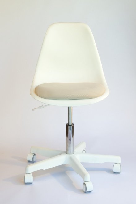 Компьютерное кресло Смузи белый / белый / бежевый