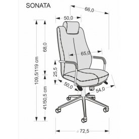 Компьютерное кресло Sonata xxl