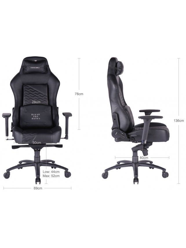 Компьютерное кресло Tesoro Zone Evolution F730 black