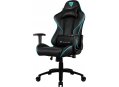 Компьютерное кресло ThunderX3 RC3 black-cyan air hex с подсветкой 7 цветов
