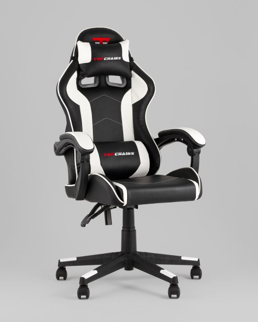 Компьютерное кресло Нокт, черно-белый