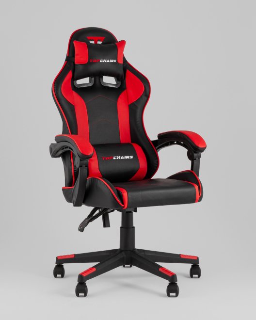 Компьютерное кресло Нокт, черно-красный