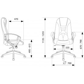 Компьютерное кресло Zombie 200