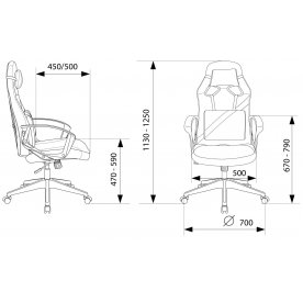 Компьютерное кресло Zombie 300