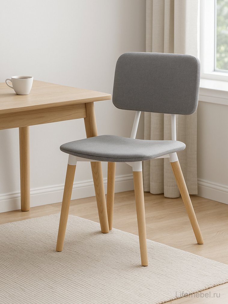 Деревянный стул Klint gray / wood