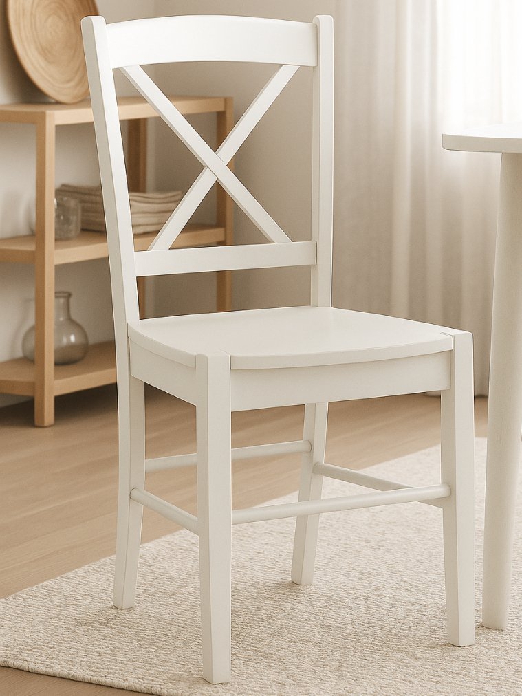 Деревянный стул CD-56 белый