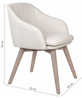 Деревянный стул Aqua wood