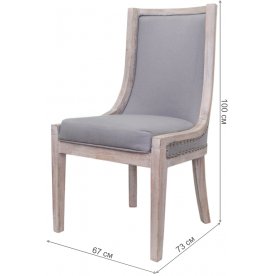 Деревянный стул Bruno