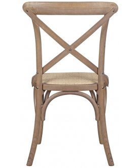 Стул Cross Back Brown