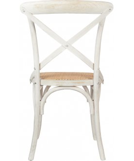 Стул Cross Back White Brush