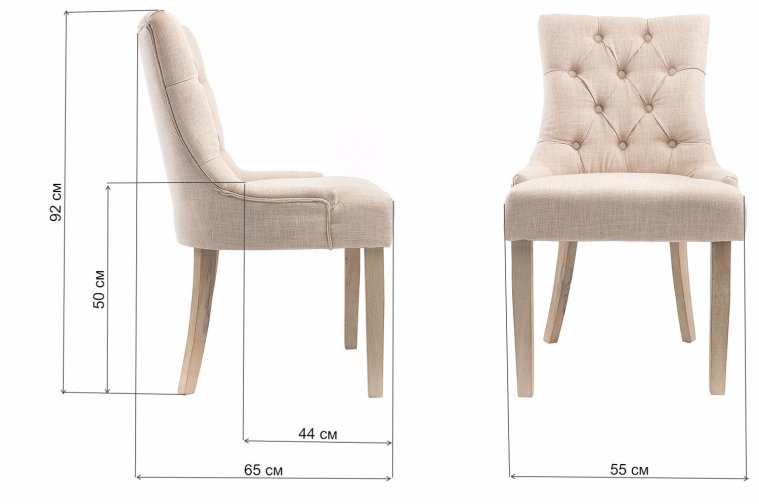 Стул Derby antique brushed