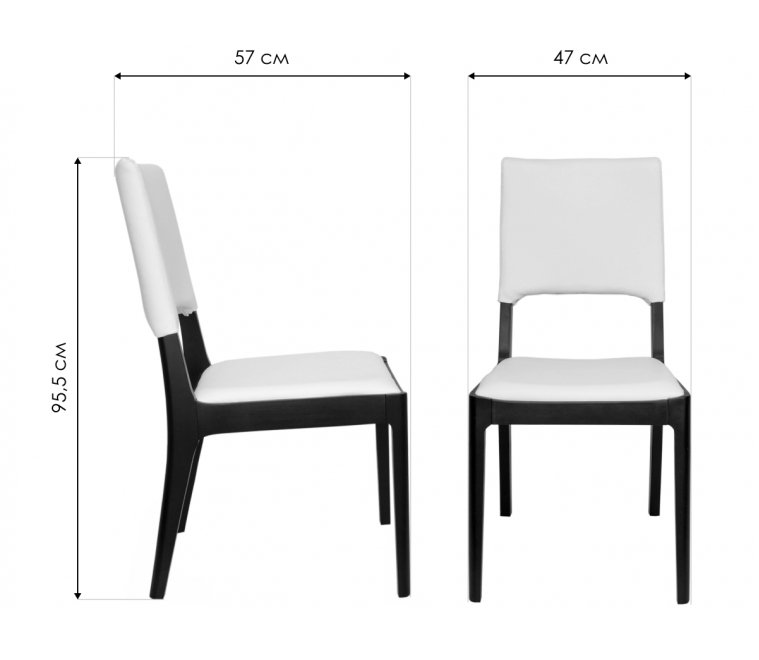 Стул деревянный Keep white