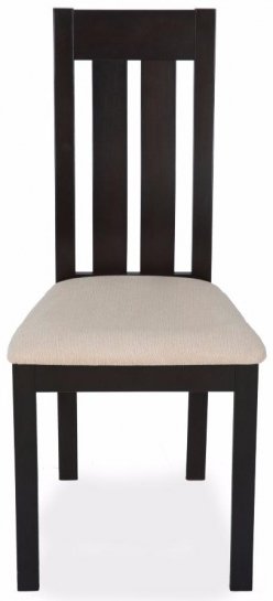 Стул деревянный Sam dark walnut / beige (fc020067)
