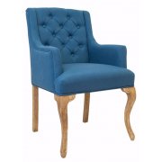 синий / натуральное дерево с эффектом старения