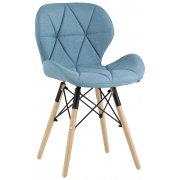 рогожка, голубой