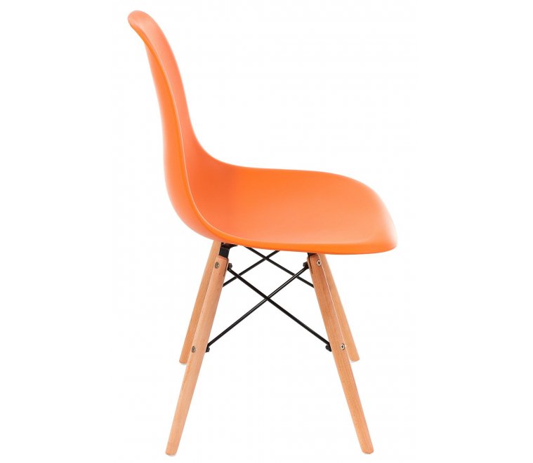 Стул Eames PC-015 оранжевый